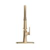 Single Handle Pull-Down Spring Kitchen Faucet