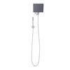 Raincan with Adjustable Shower Arm Bundle - Square