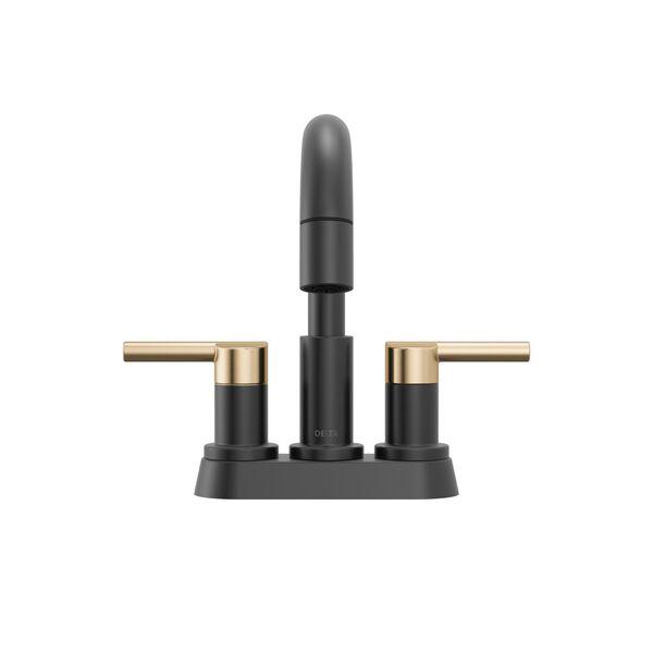 Two Handle Centerset Pull-Down Bathroom Faucet