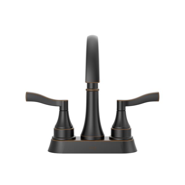 Two Handle Centerset Bathroom Faucet (Recertified)