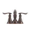 Two Handle Centerset Bathroom Faucet (Recertified)