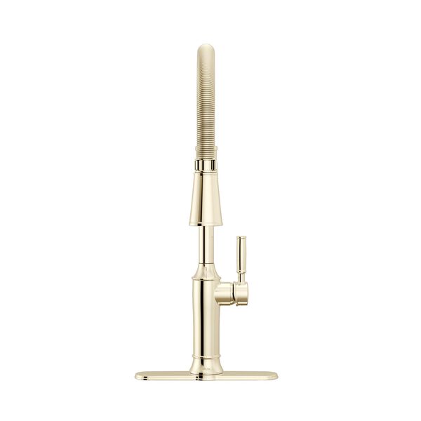 Single-Handle Pull-Down Spring Kitchen Faucet