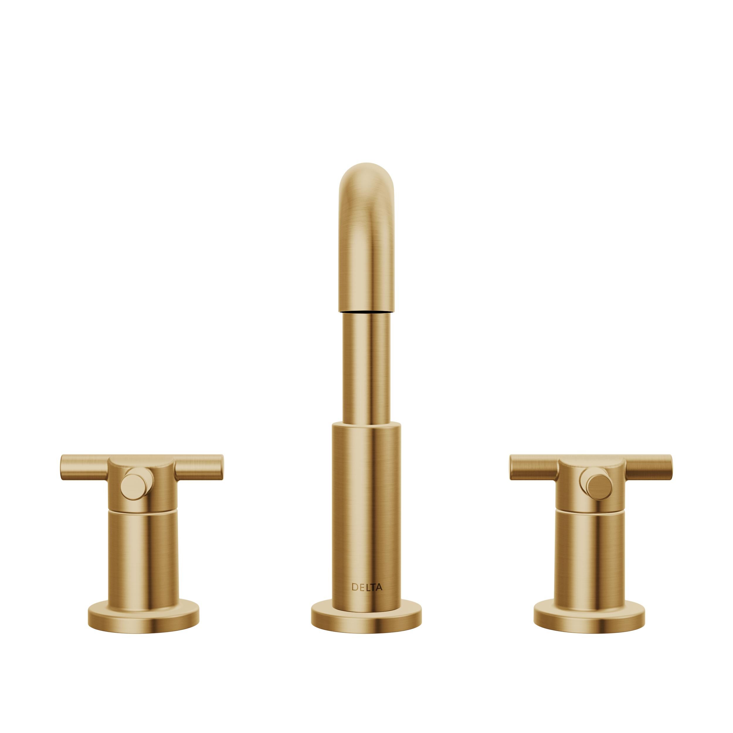 Two Handle Widespread Bathroom Faucet in Champagne Bronze 35894LF