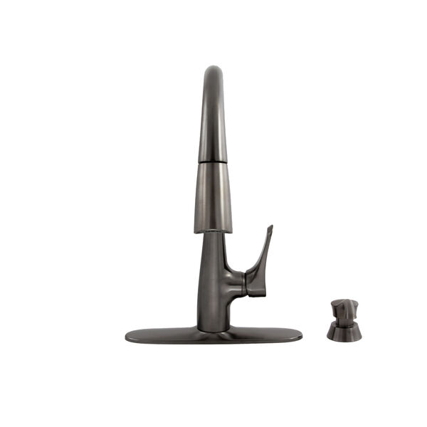 Pull-Down Kitchen Faucet w/Soap (Recertified)