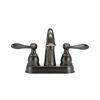 Two Handle Centerset Bathroom Faucet