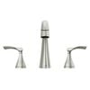 Two Handle Widespread Pull-Down Bathroom Faucet
