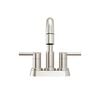 Two Handle Centerset Pull-Down Bathroom Faucet