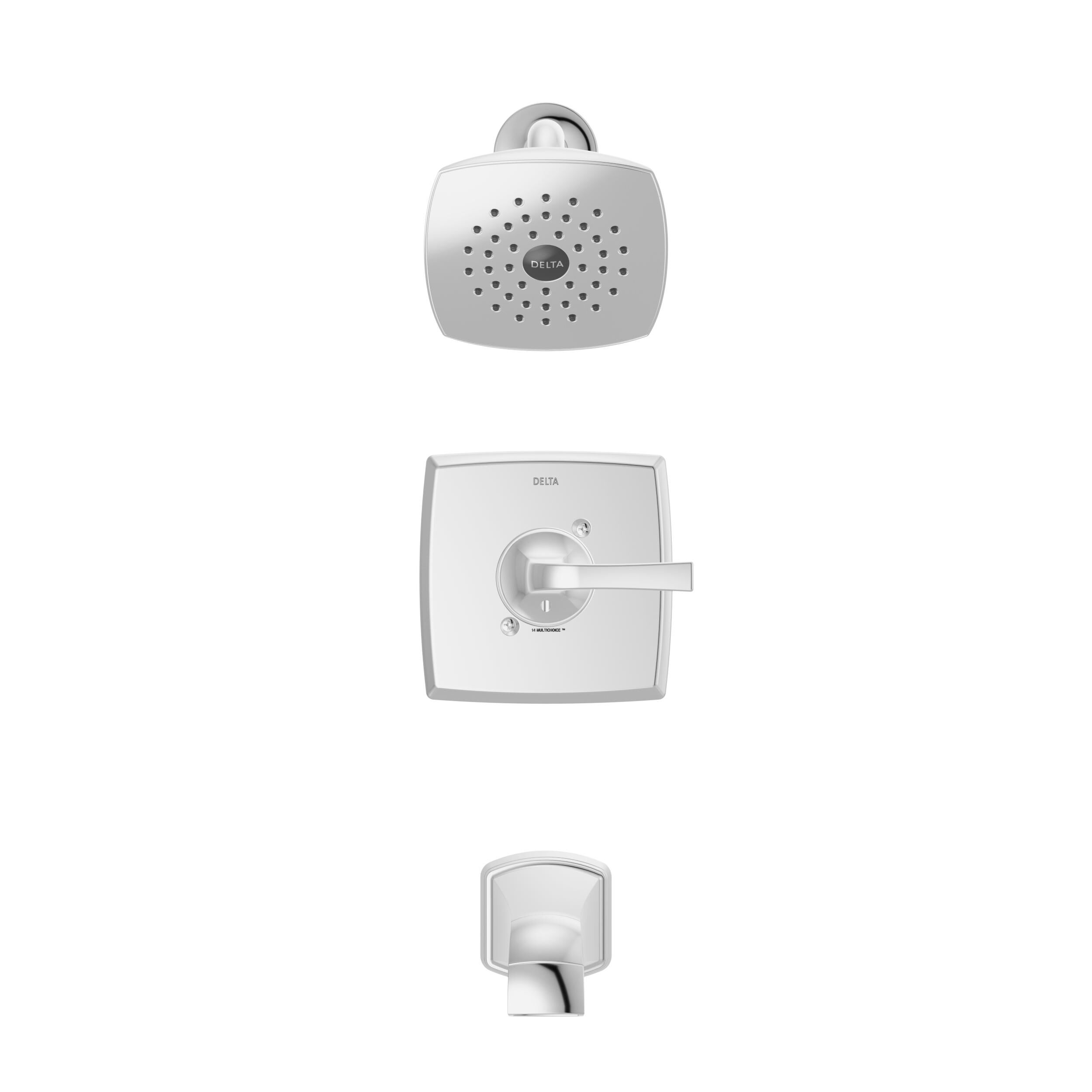 Monitor® 14 Series Tub and Shower in Chrome 144854 | Delta Faucet