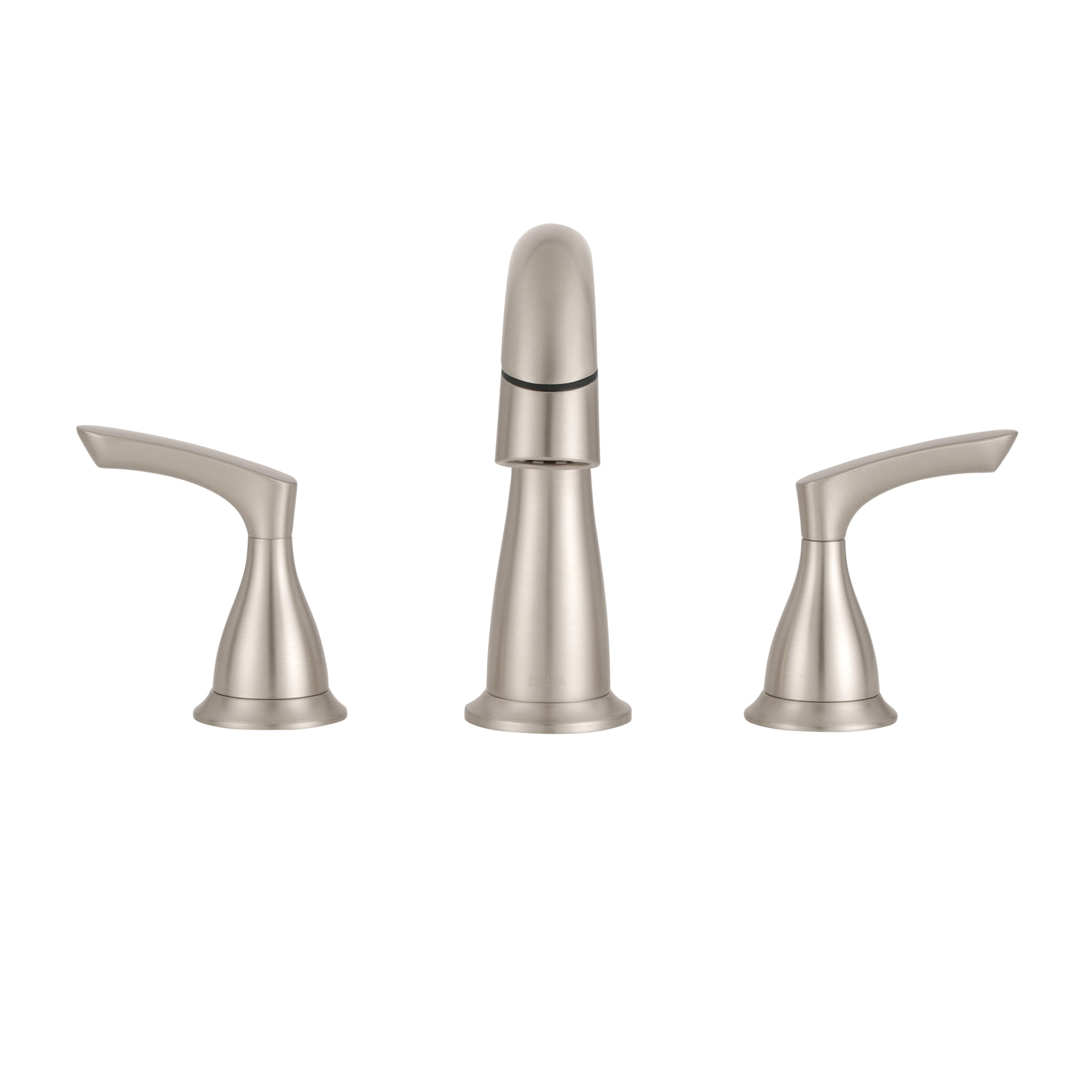 Two Handle Widespread Pull-Down Bathroom Faucet in Spotshield