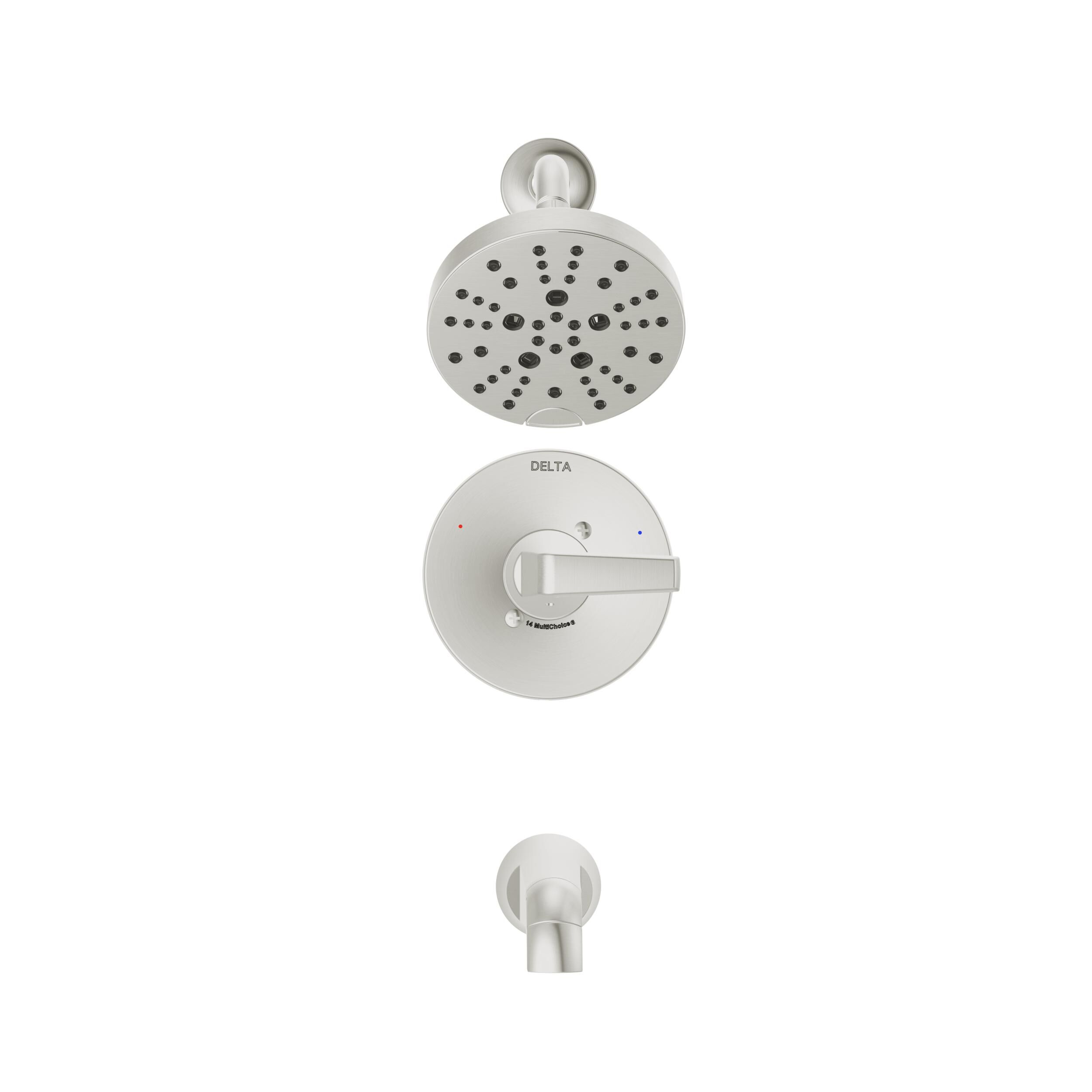Monitor® 14 Series Tub and Shower in Spotshield Brushed Nickel