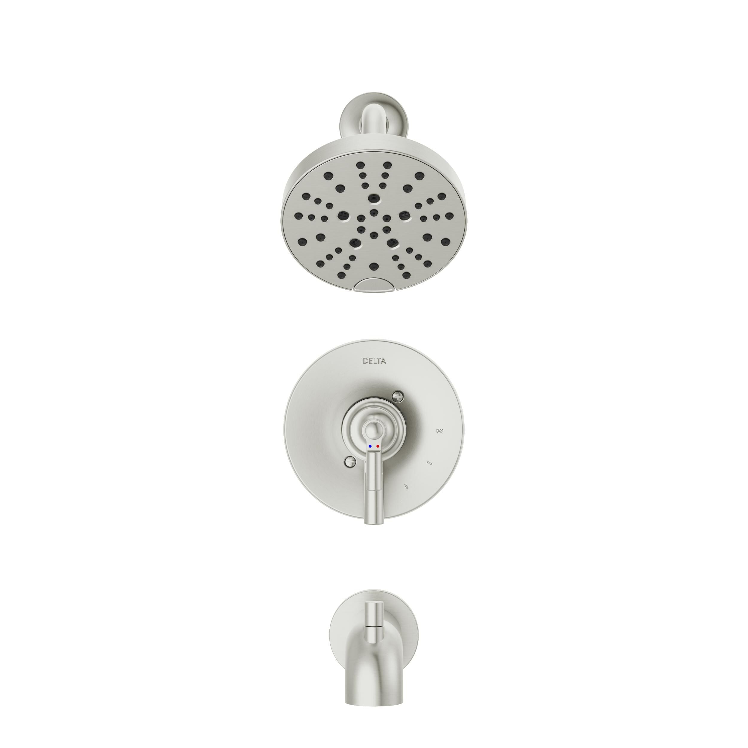 Monitor® 17 Series Tub & Shower Trim in Stainless T17435-SS