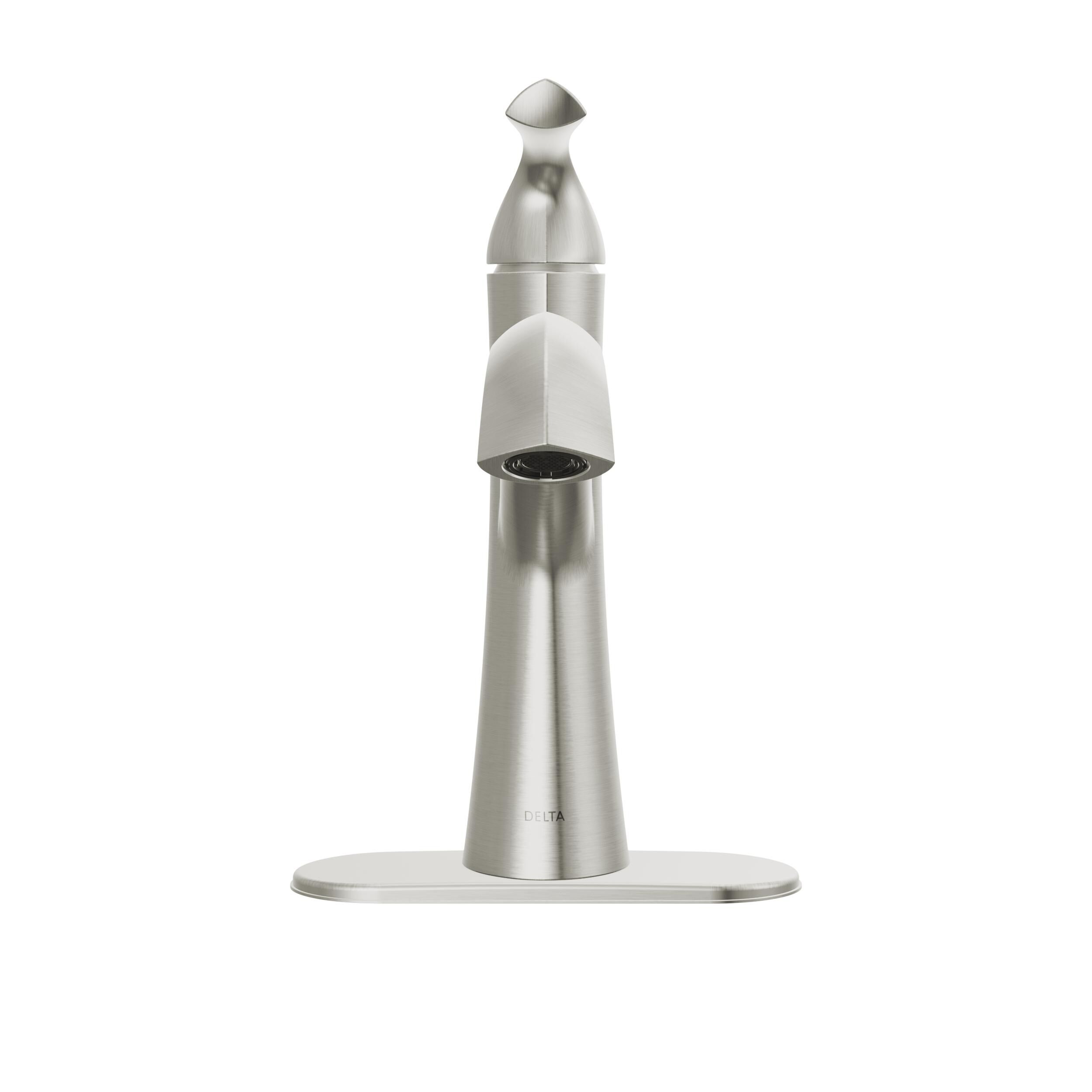Single Handle Bathroom Faucet in Spotshield Brushed Nickel 15847LF