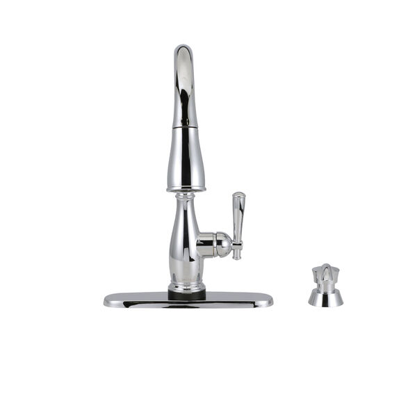 Single Handle Pull-Down Kitchen Faucet with Touch2O&reg; and ShieldSpray&reg; Technologies