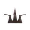 Two Handle Centerset Bathroom Faucet