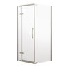36" x 36" Frameless Shower Enclosure