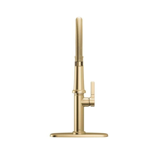 Single Handle Pull-Down Spring Kitchen Faucet