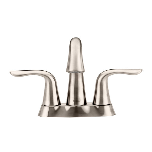Two Handle Centerset Bathroom Faucet (Recertified)