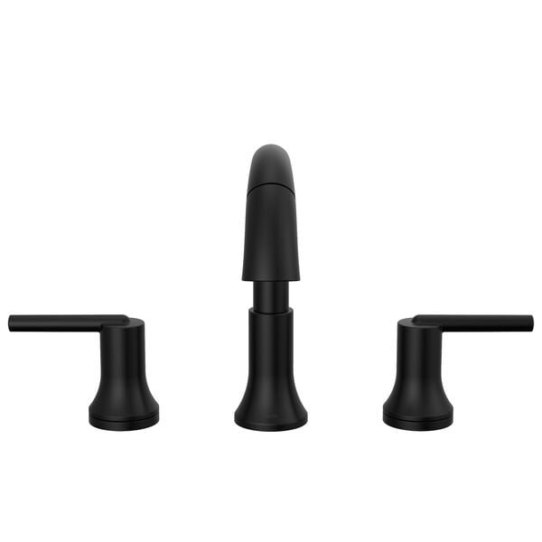 Two Handle Widespread Pull Down Bathroom Faucet