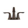 Two Handle Centerset Bathroom Faucet (Recertified)