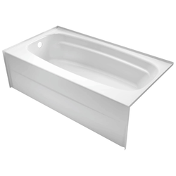 54" x 30" Bathtub - Left Drain