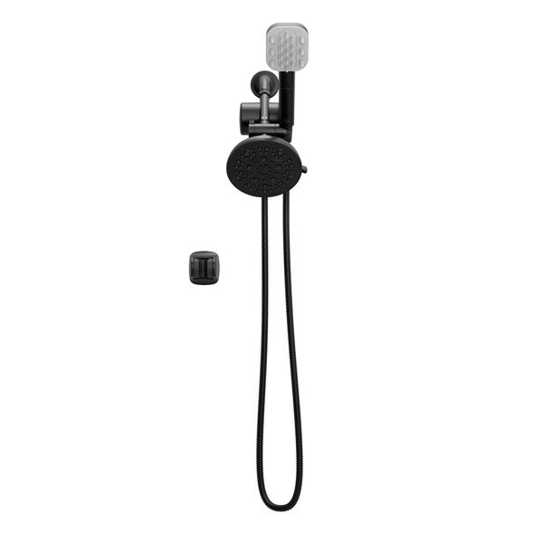 Detangling Hand Shower with 5- Setting Showerhead and Shower Filter Bundle