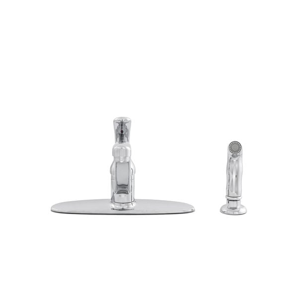 Single Handle Kitchen Faucet with Spray