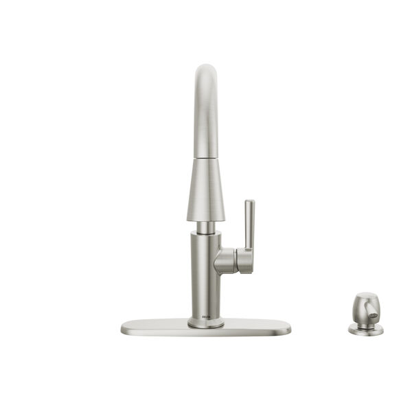 Pull-Down Kitchen Faucet w/Soap (Recertified)
