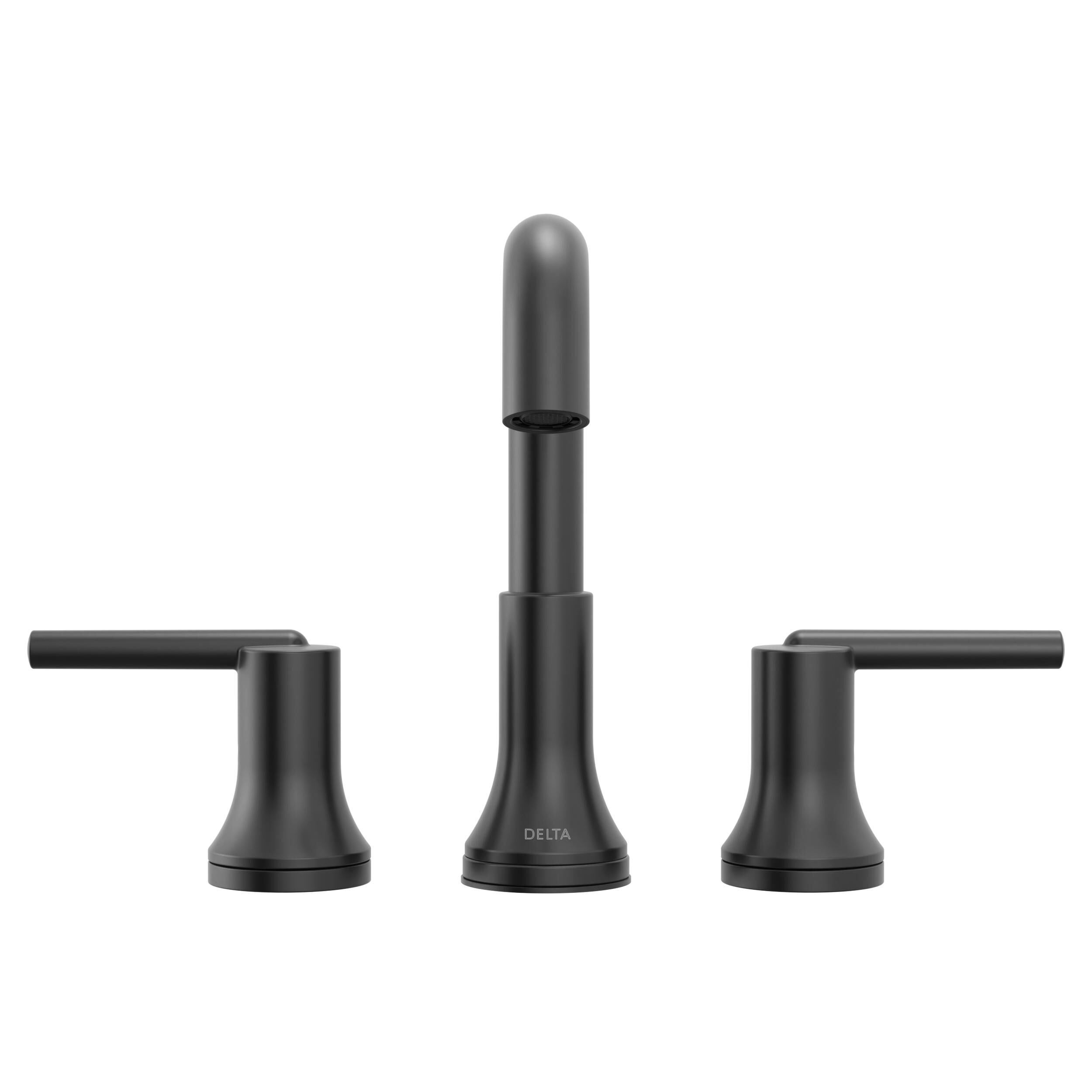 Two Handle Widespread Bathroom Faucet in Matte Black 3554-BLMPU