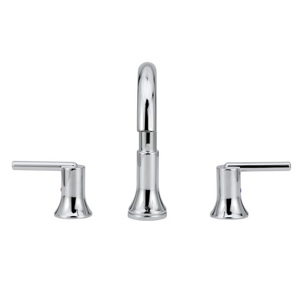 Two Handle Widespread Bathroom Faucet (Recertified)