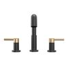 Two Handle Widespread Pull-Down Bathroom Faucet