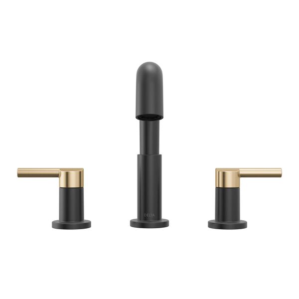 Two Handle Widespread Pull-Down Bathroom Faucet