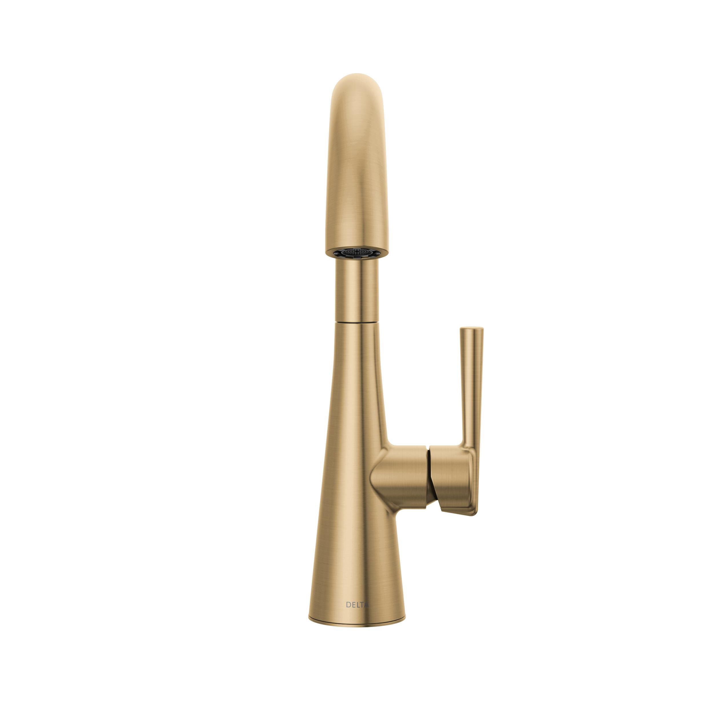 Single Handle Bar Prep Faucet in Champagne Bronze 14882LF-CZ