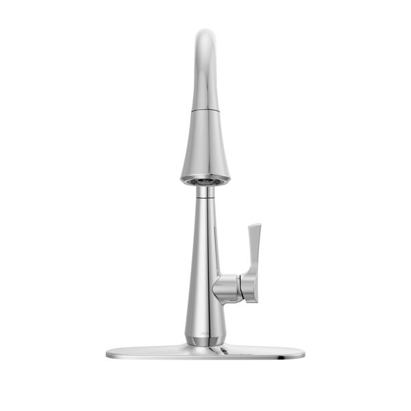 Single Handle Pull-Down Kitchen Faucet with ShieldSpray Technology