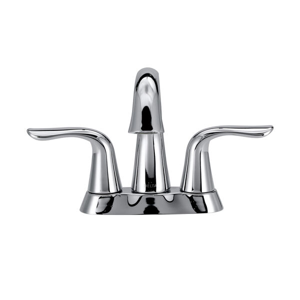 Two Handle Centerset Bathroom Faucet (Recertified)