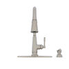 Single Handle Pull-Down Kitchen Faucet with Soap Dispenser and ShieldSpray Technology (Recertified)