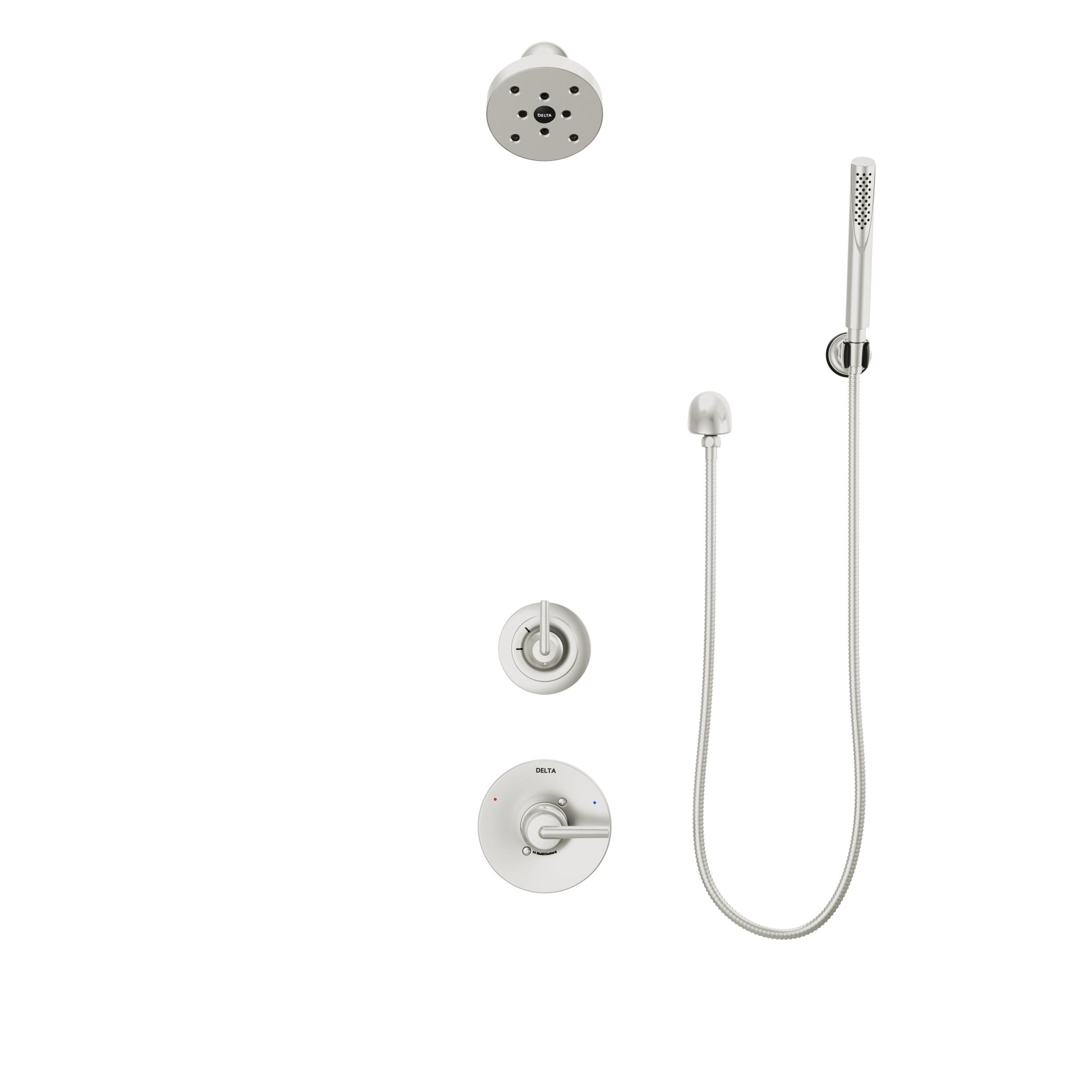 3-Setting Custom Shower Bundle in Stainless FVS6-TR211-SS | Delta