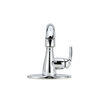 Single Handle Pull-Down Bathroom Faucet