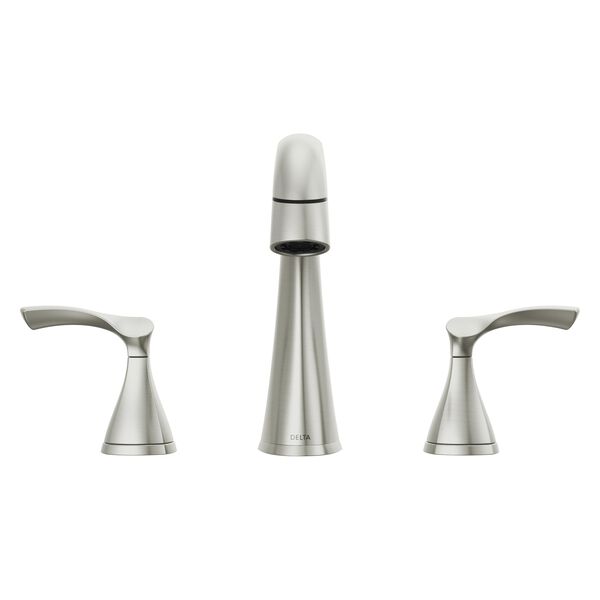 Two Handle Centerset Bathroom Faucet (Recertified)