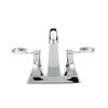 Two Handle Centerset Bathroom Faucet