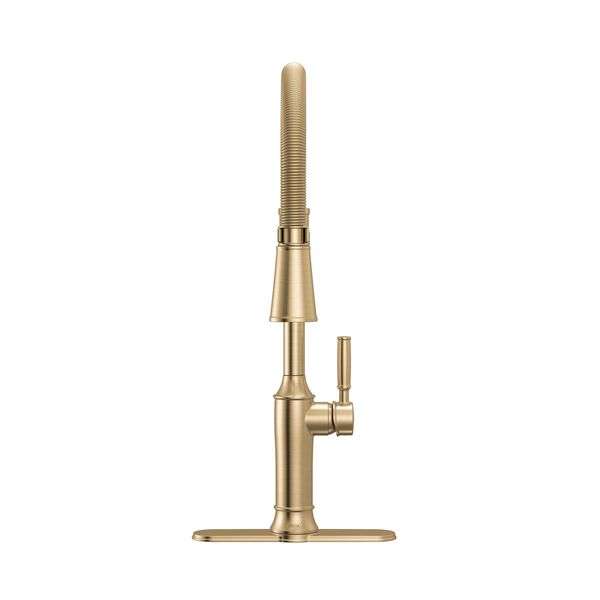 Single-Handle Pull-Down Spring Kitchen Faucet
