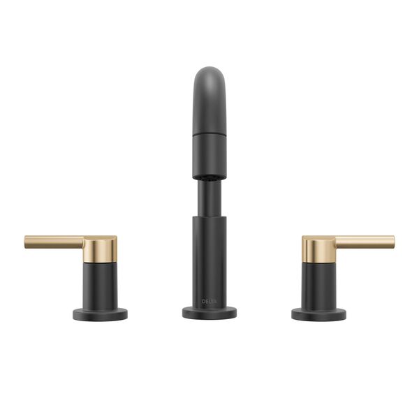 Two Handle Widespread Pull-Down Bathroom Faucet