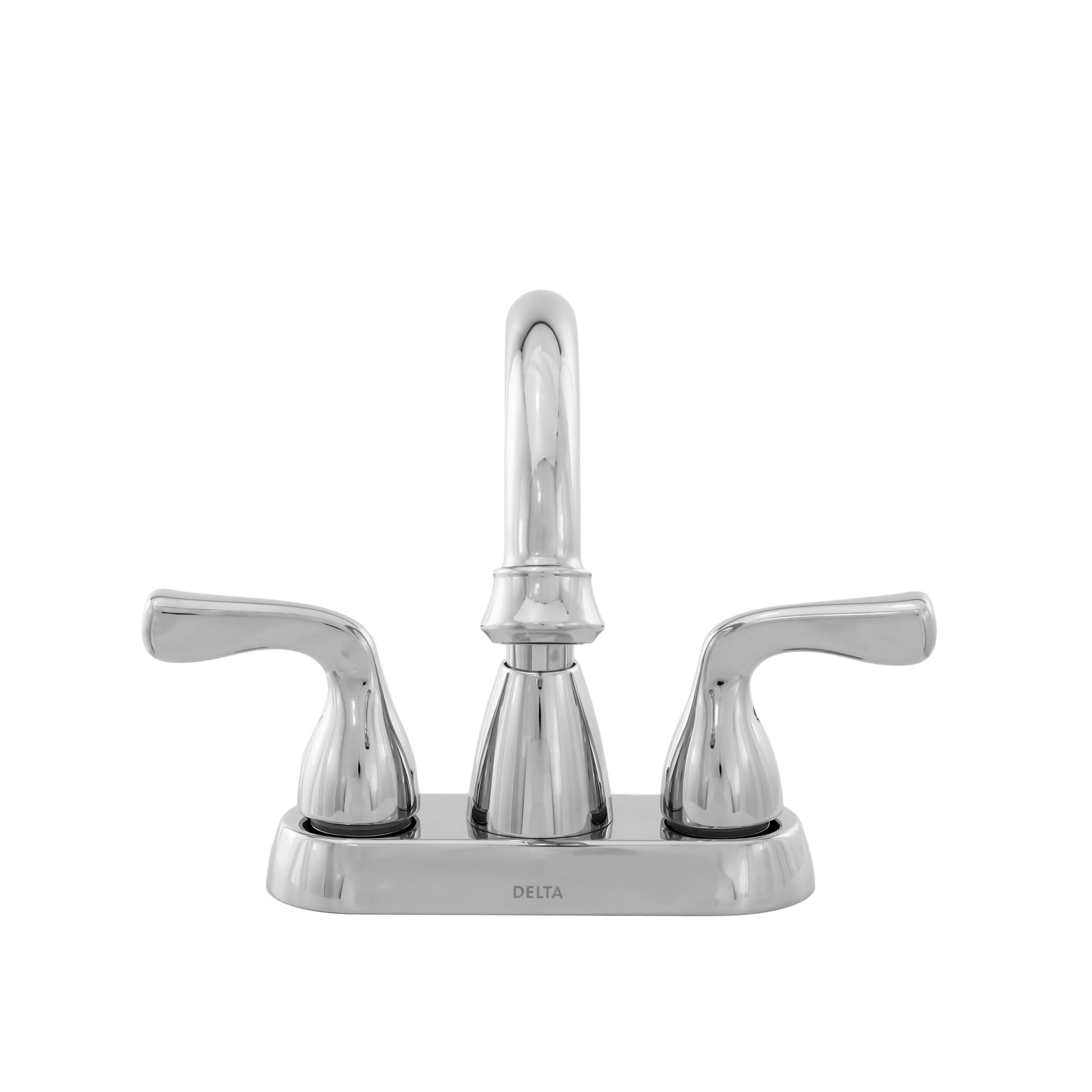 Two Handle Centerset Bathroom Faucet in Chrome 25911LF | Delta Faucet