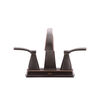 Two Handle Centerset Bathroom Faucet (Recertified)
