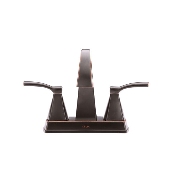 Two Handle Centerset Bathroom Faucet (Recertified)