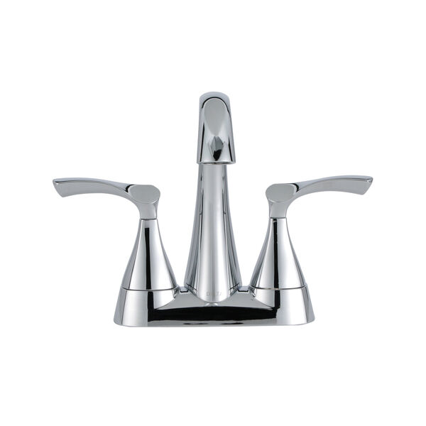 Two Handle Centerset Bathroom Faucet (Recertified)