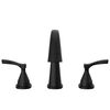 Two Handle Widespread Pull Down Bathroom Faucet