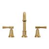 Widespread Lavatory Faucet with 14 Series Tub Shower Trim and Rough Bundle