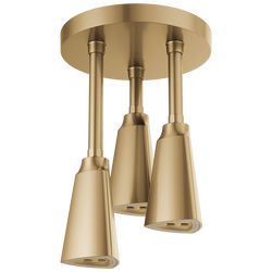 H<sub>2</sub>Okinetic® Pendant Raincan Shower Head with LED Light