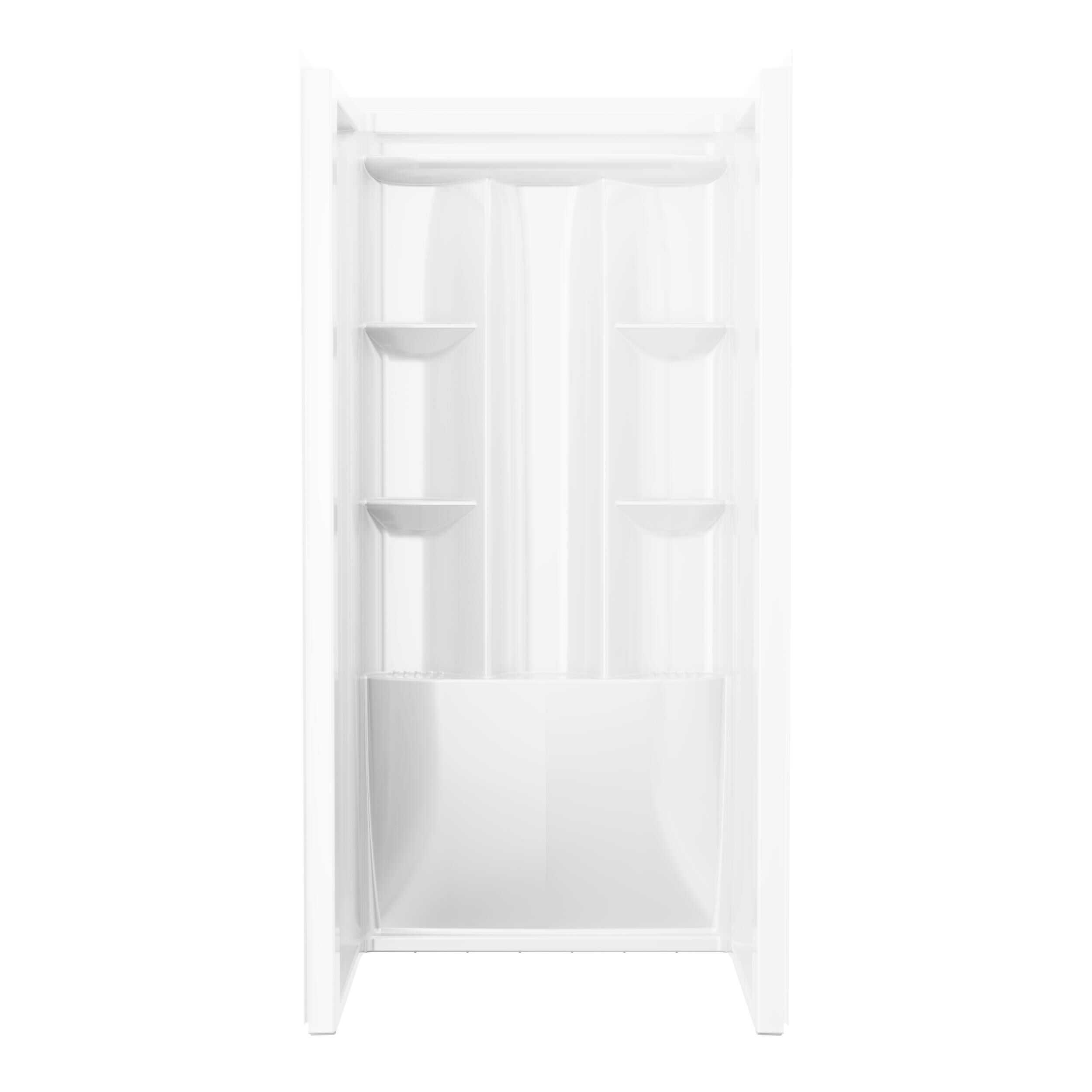 ProCrylic 36 in. x 36 in. Shower Wall in High Gloss White B12207