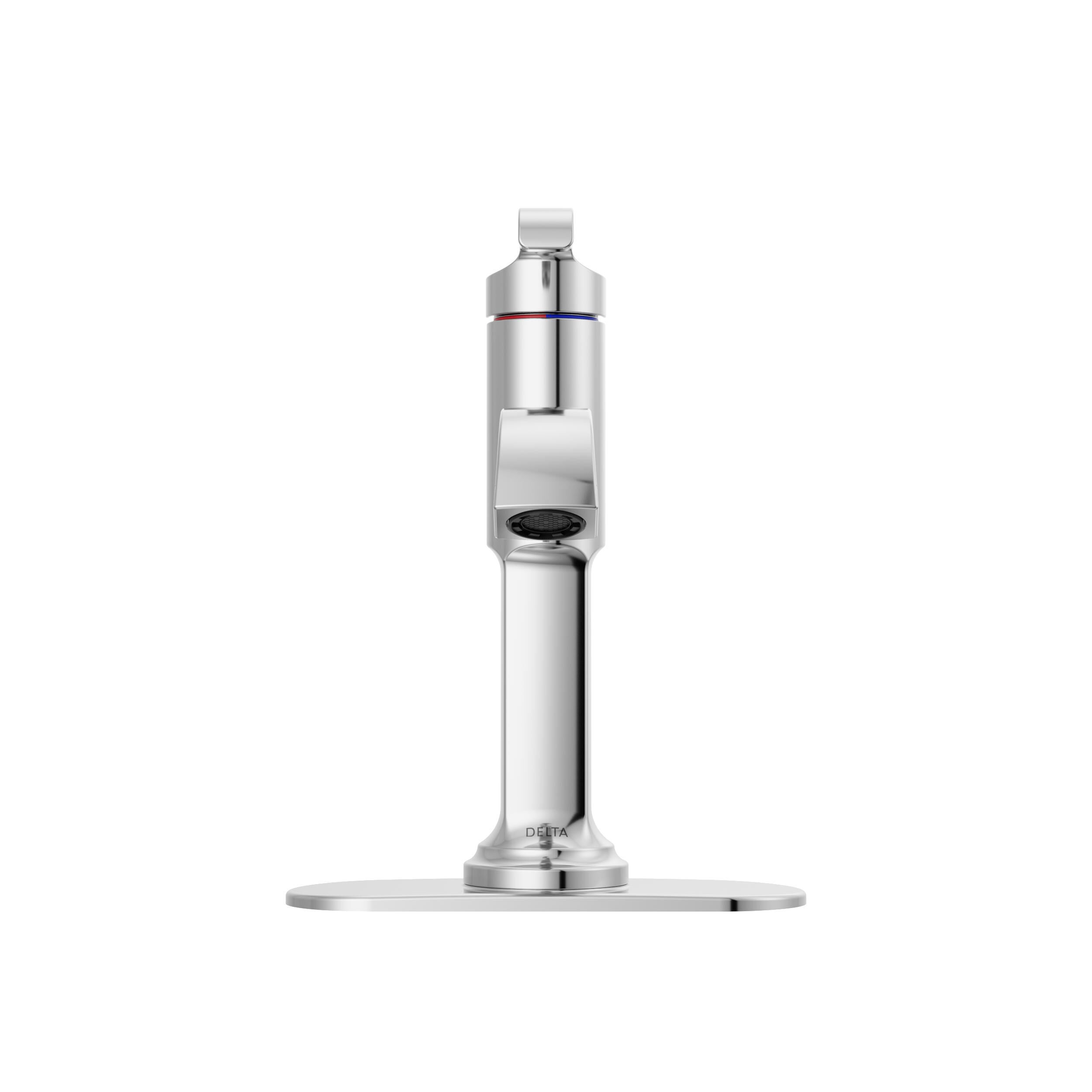 Single Handle Bathroom Faucet in Lumicoat® Chrome 589-PR-DST